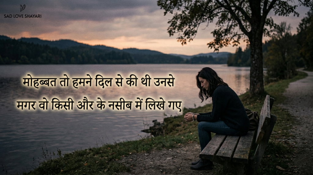 Sad Love Shayari