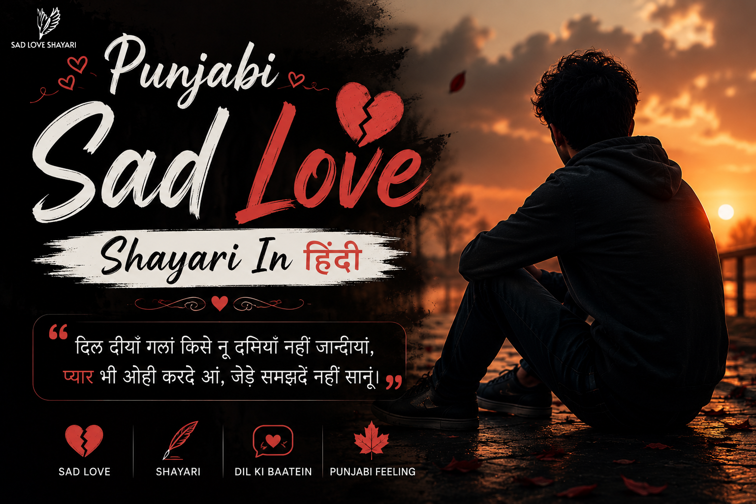 Punjabi Shayari Sad Love