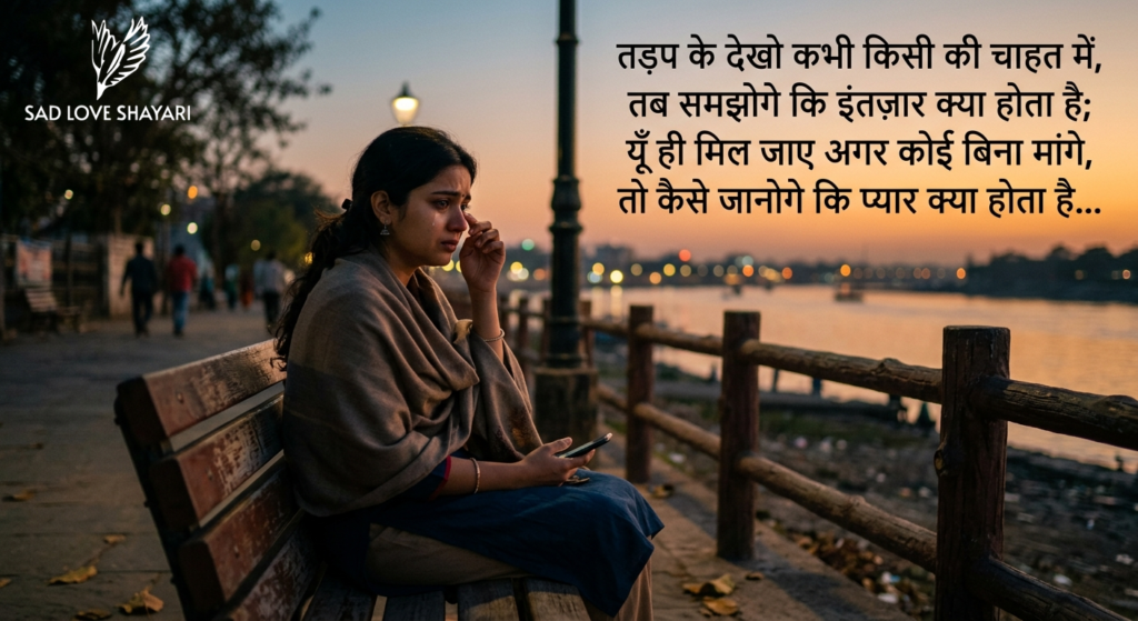 Emotional Sad Love Shayari