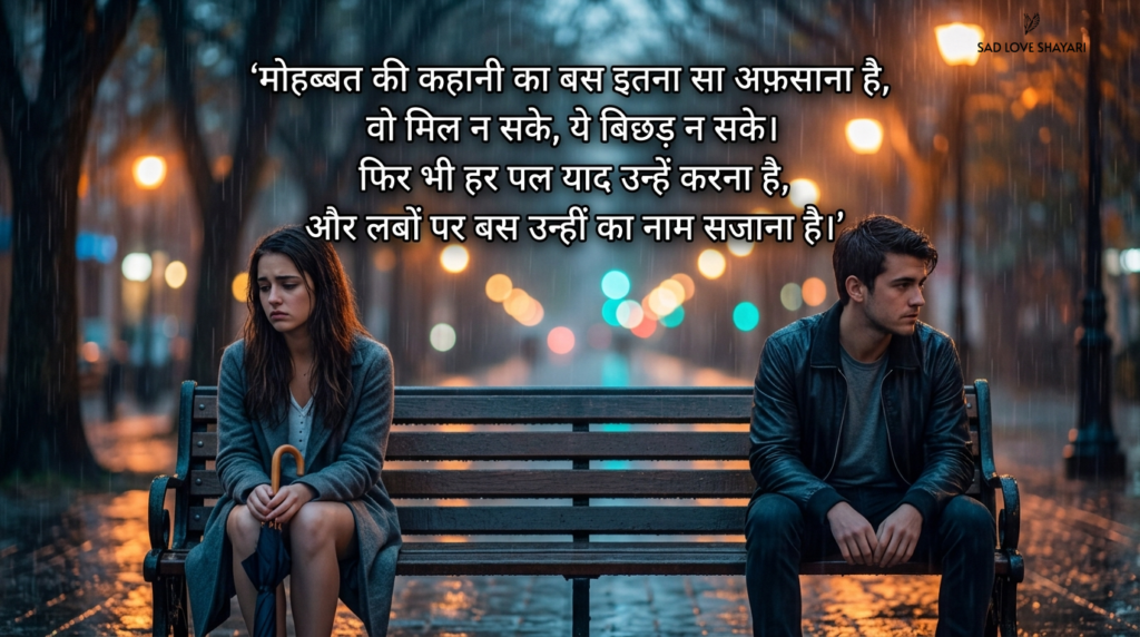 Sad Love Story Shayari