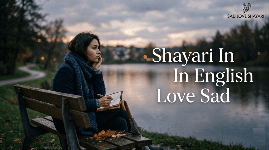 sad love shayari in english