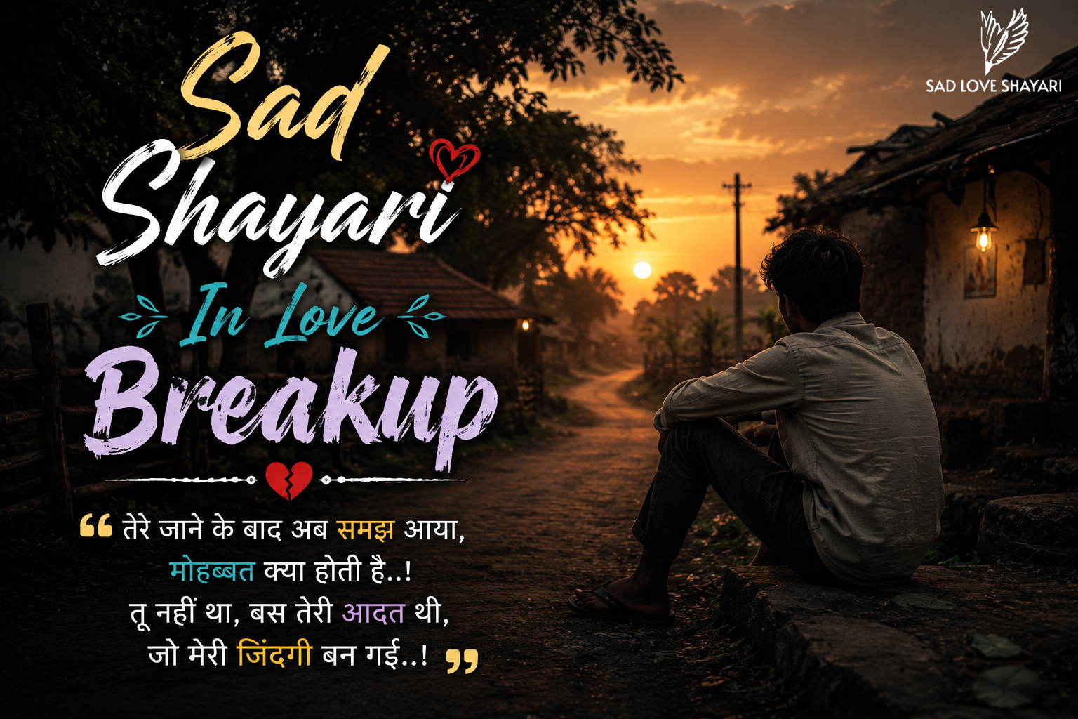 Sad Shayari Love Breakup