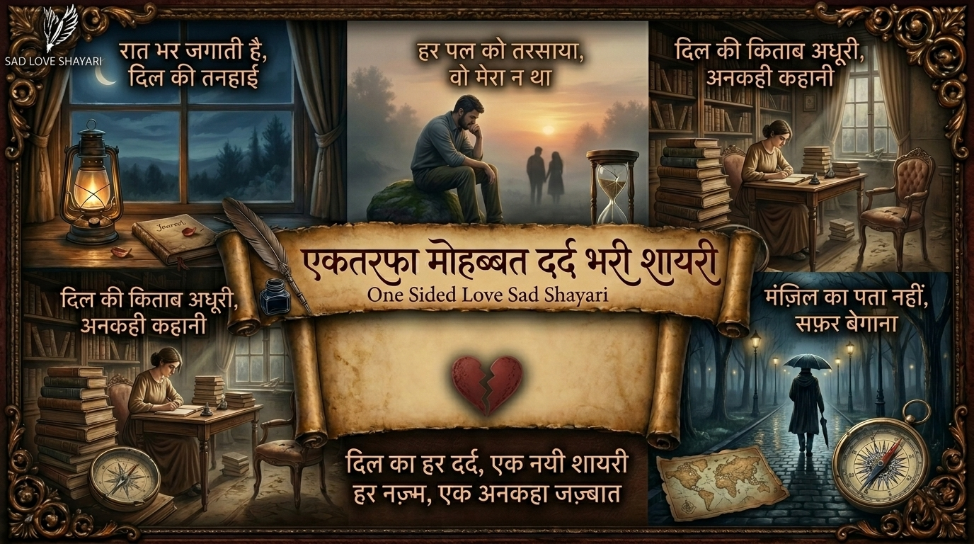 One Sided Love Sad Shayari