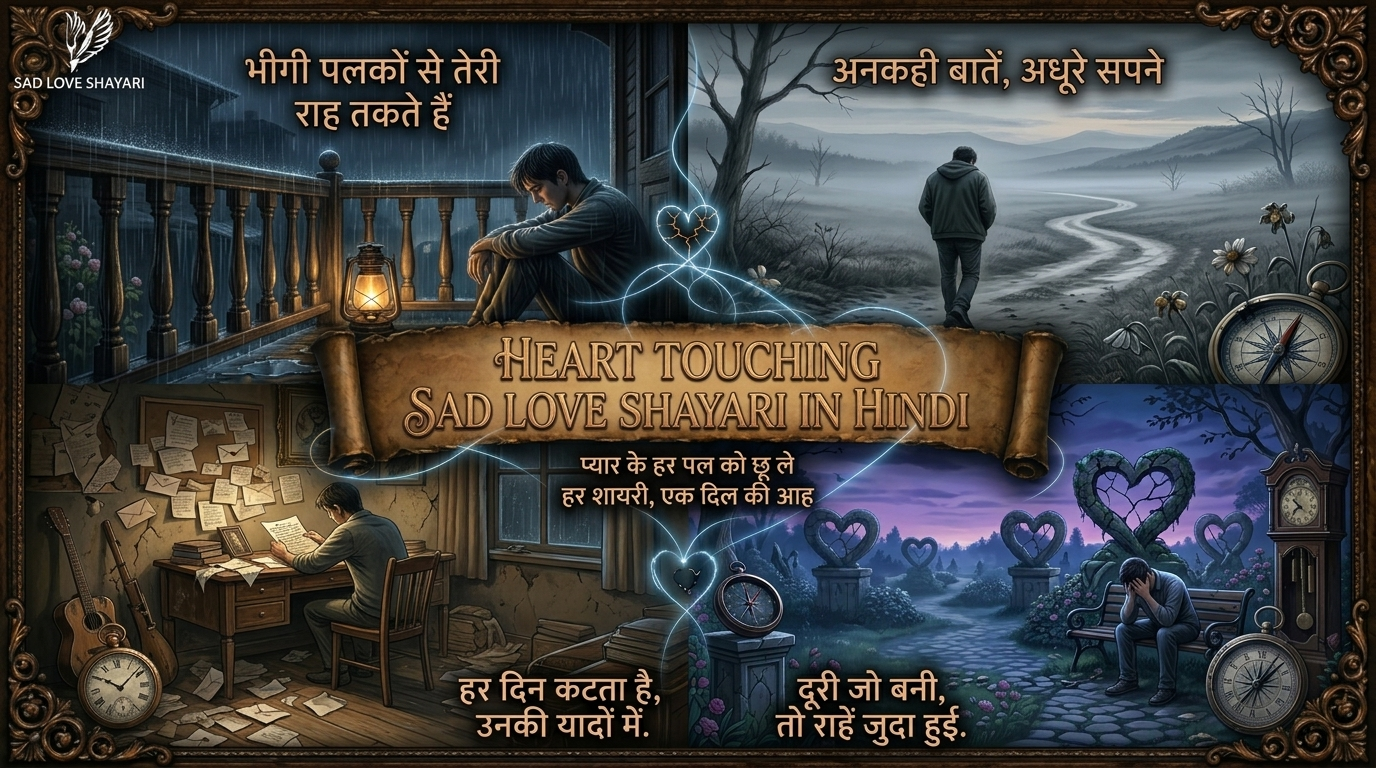 Heart Touching Sad Love Shayari In Hindi