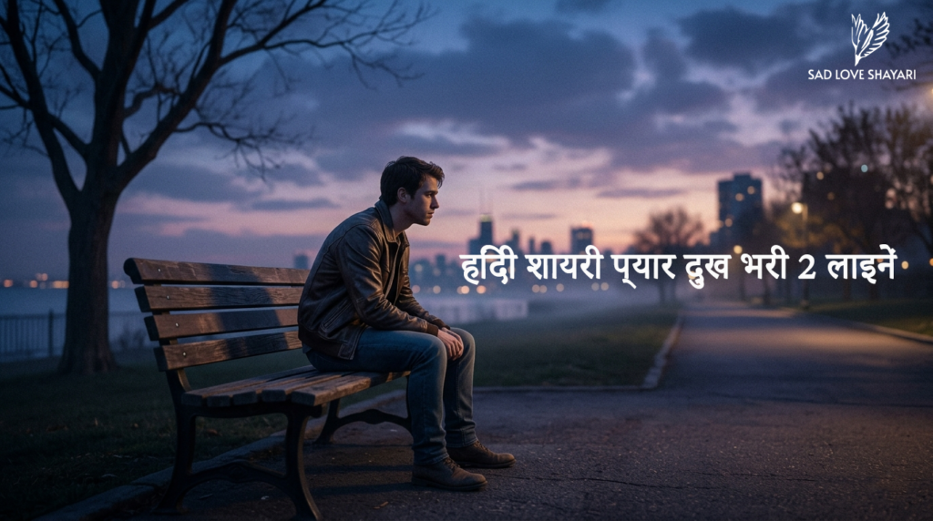 Hindi Shayari Love Sad 2 Lines