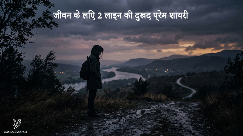 Hindi Shayari Love Sad 2 Lines